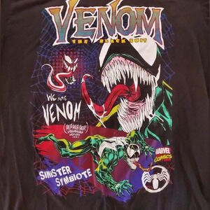Venom The Black Suit Sinister‎ Symbiote T-Shirt Size Large